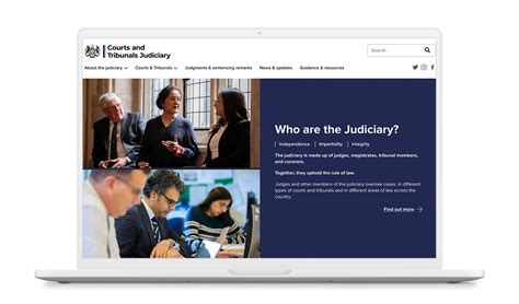 judiciary uk website.